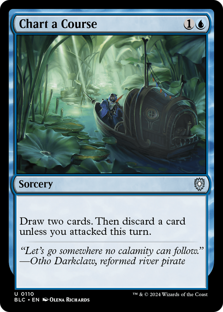 Chart a Course (BLC-110) - Bloomburrow Commander