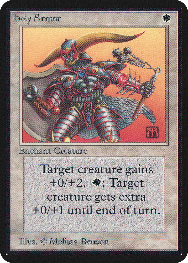 Holy Armor (LEA-023) - Limited Edition Alpha