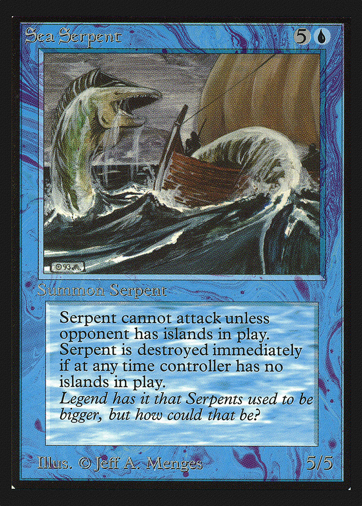 Sea Serpent (CE) (CED-) - Collectors' Edition