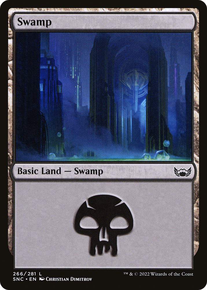 Swamp (266) (SNC-266) - Streets of New Capenna Foil