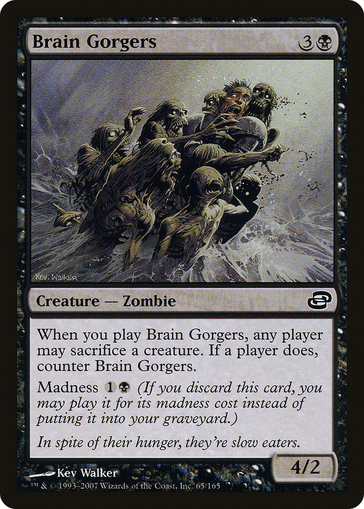 Brain Gorgers (PLC-065) - Planar Chaos Foil