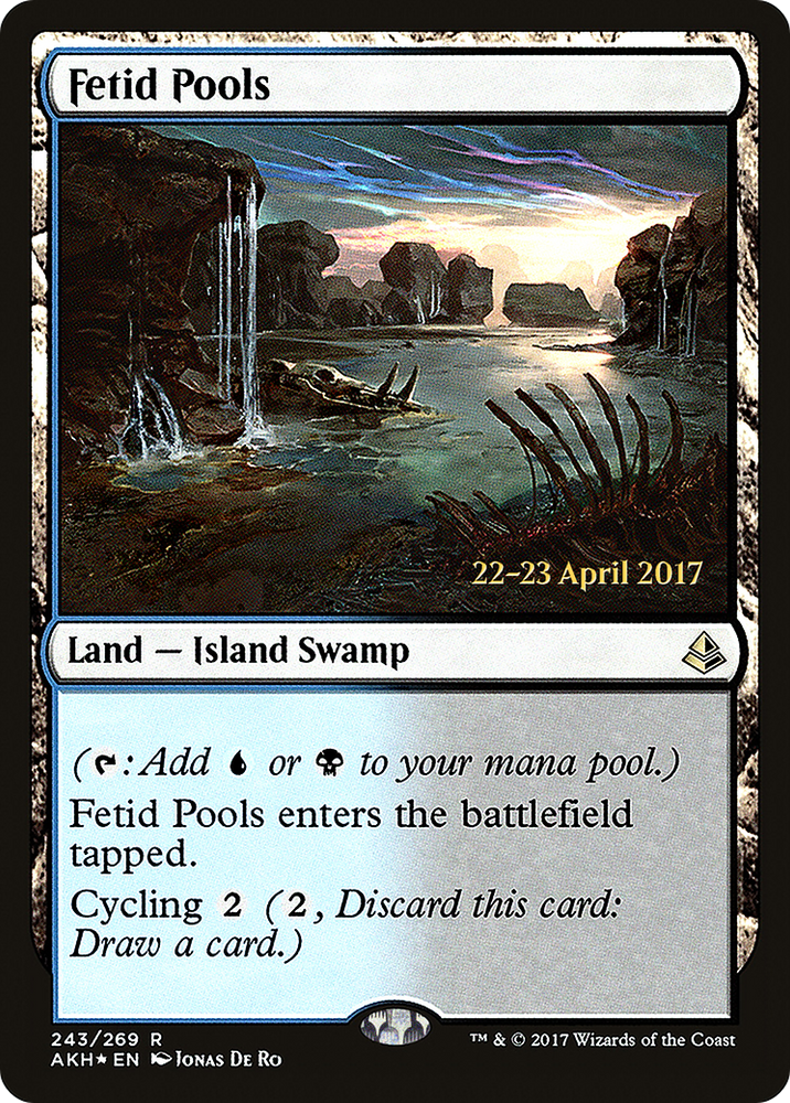 Fetid Pools (PRE-243) - Amonkhet Promos Foil