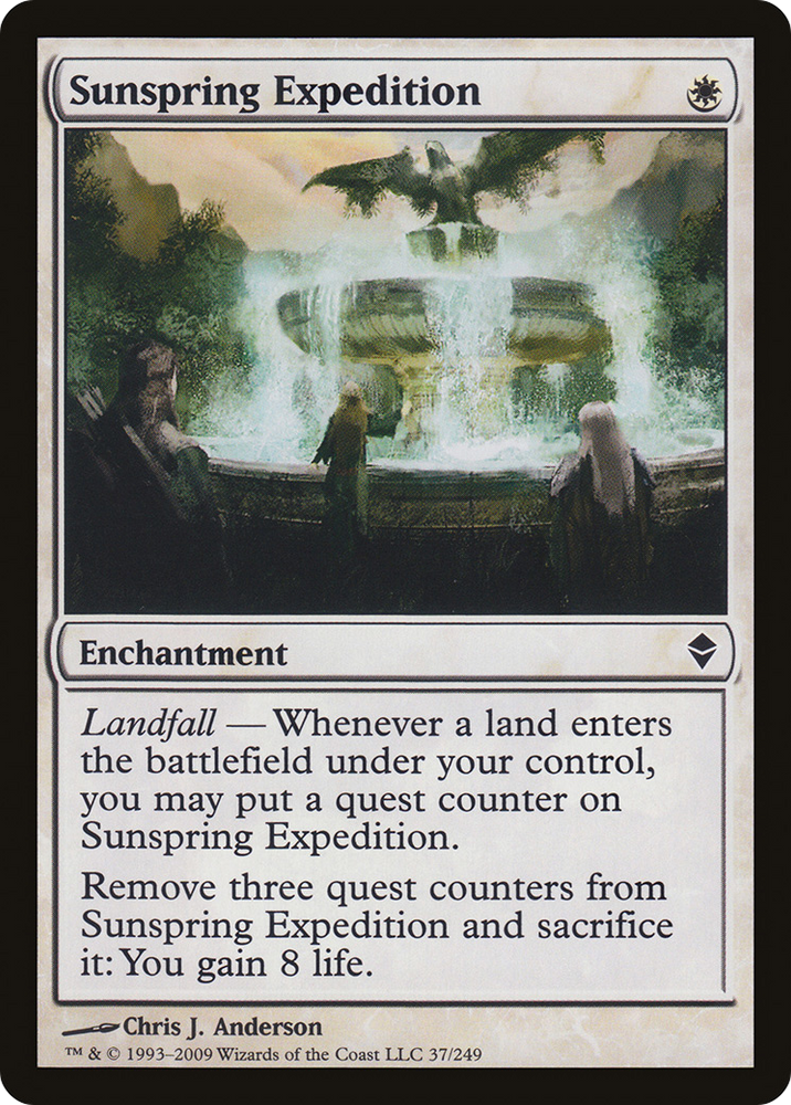 Sunspring Expedition (ZEN-037) - Zendikar Foil