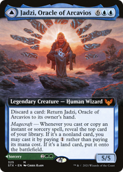 Jadzi, Oracle of Arcavios (Extended Art) (STX-325) - Strixhaven: School of Mages: (Extended Art) Foil