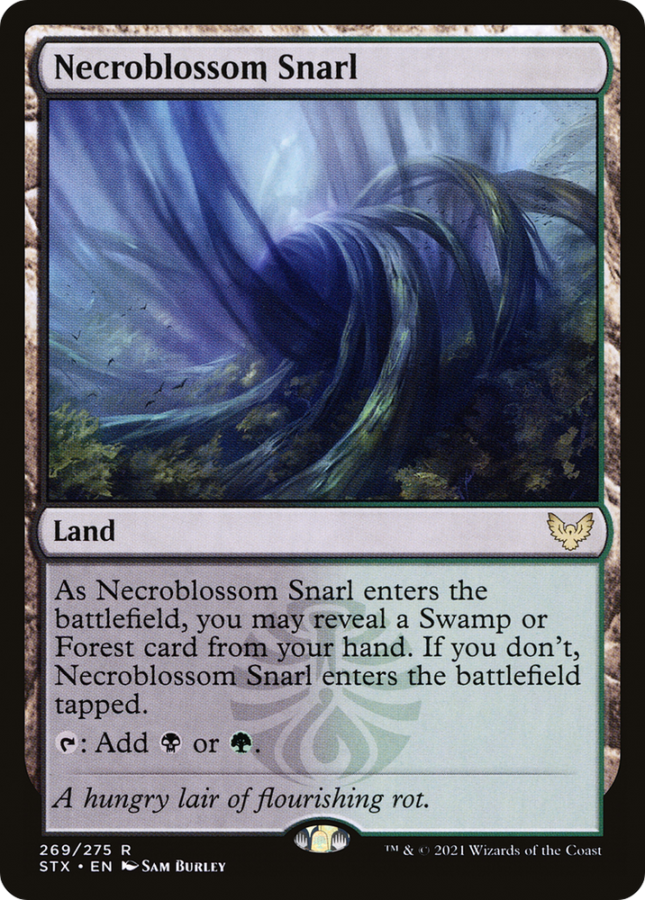 Necroblossom Snarl (STX-269) - Strixhaven: School of Mages Foil