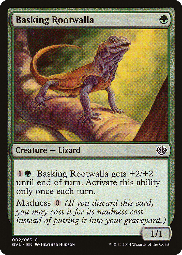 Basking Rootwalla (DD3-002) - Duel Decks Anthology: Garruk vs. Liliana
