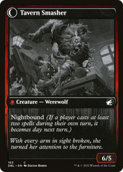 Tavern Ruffian (DBL-163) - Innistrad: Double Feature: (Double Faced Transform)