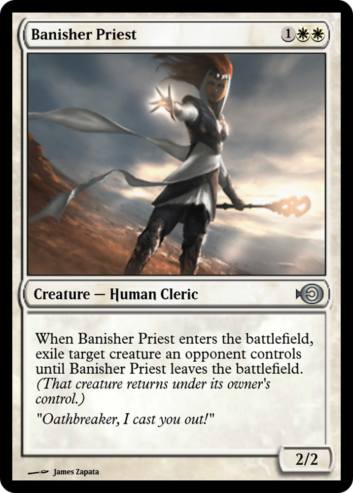 Banisher Priest (PRM-51908) - Magic Online Promos Foil