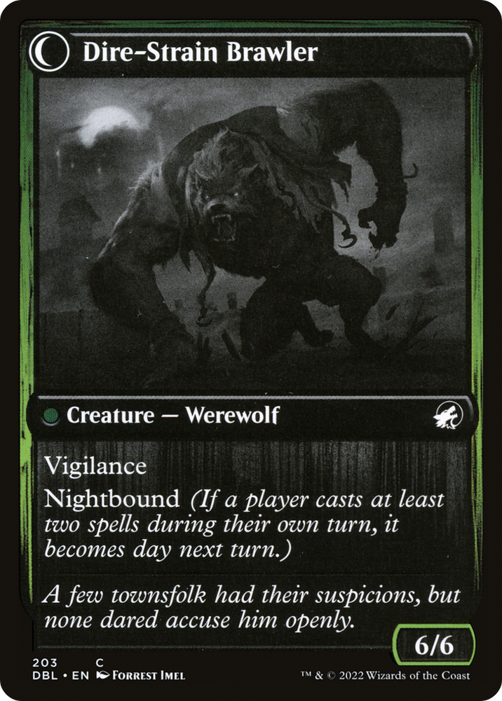 Tireless Hauler (DBL-203) - Innistrad: Double Feature: (Double Faced Transform) Foil