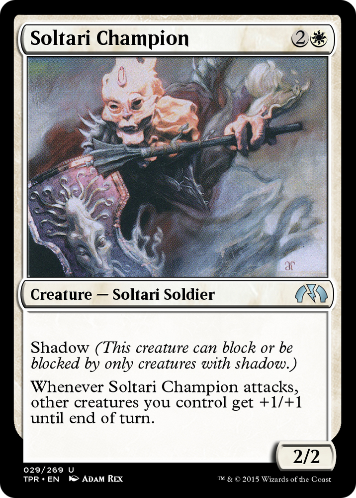 Soltari Champion (TPR-029) - Tempest Remastered Foil