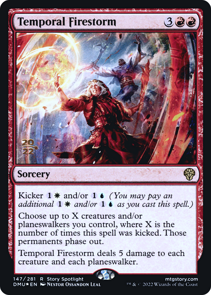 Temporal Firestorm (PRE-147S) - Dominaria United Promos Foil