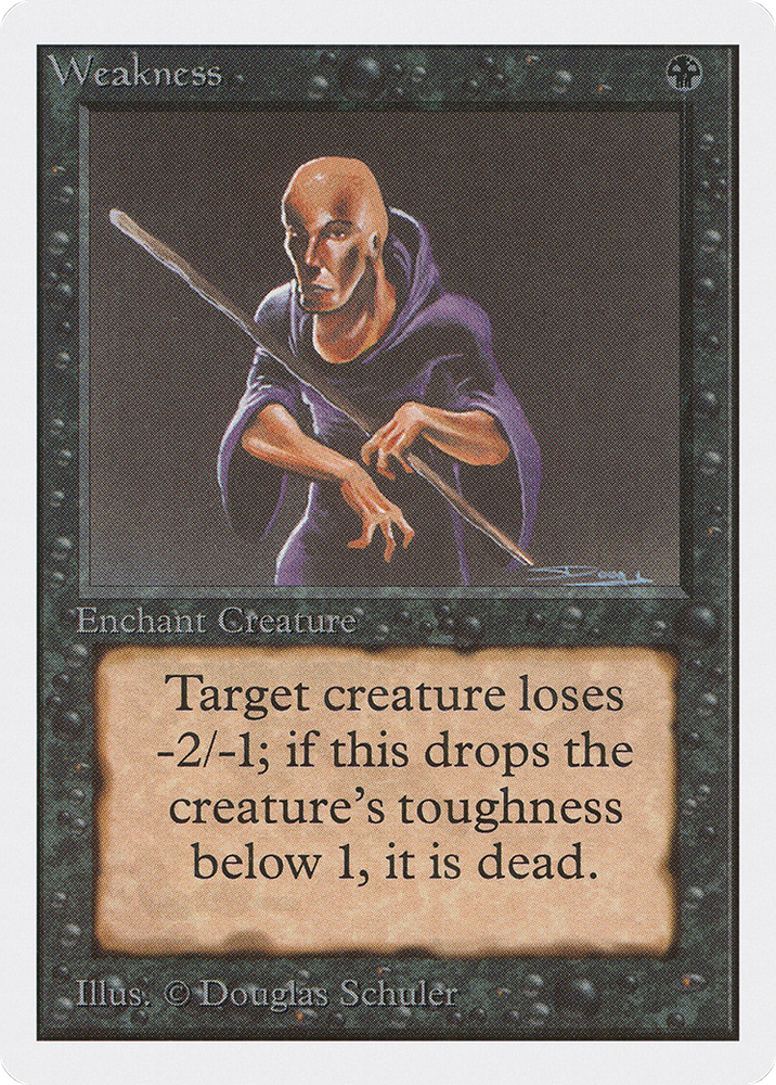 Weakness (2ED-135) - Unlimited Edition