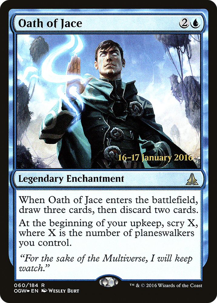 Oath of Jace (PRE-060) - Oath of the Gatewatch Promos Foil