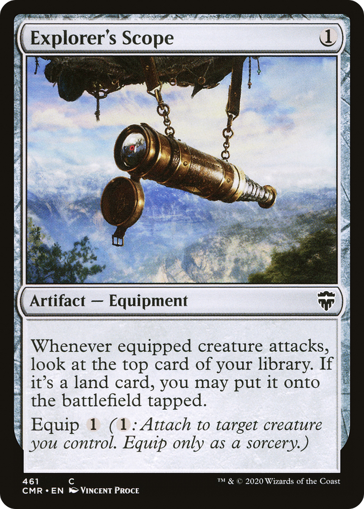 Explorer's Scope (CMR-461) - Commander Legends