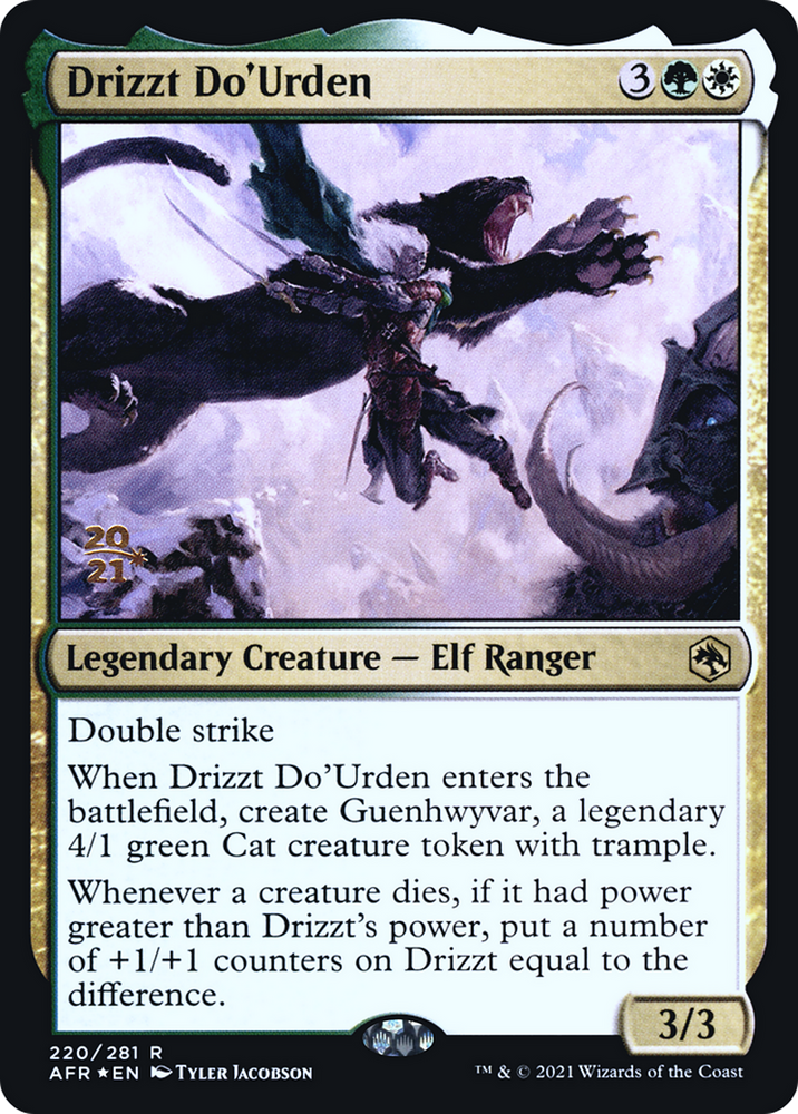 Drizzt Do'Urden (PRE-220S) - Adventures in the Forgotten Realms Promos Foil