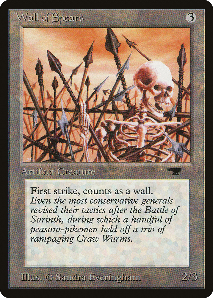 Wall of Spears (ATQ-077) - Antiquities