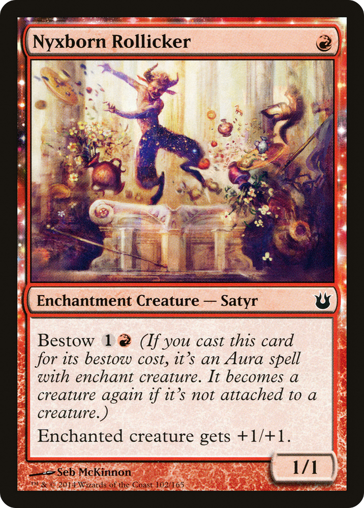Nyxborn Rollicker (BNG-102) - Born of the Gods: (enchantment) Foil