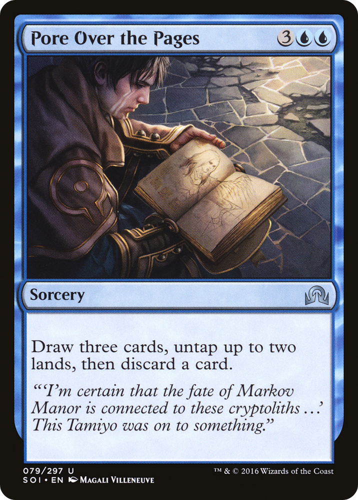 Pore Over the Pages (SOI-079) - Shadows over Innistrad