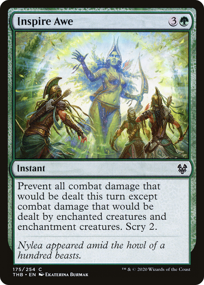 Inspire Awe (THB-175) - Theros Beyond Death Foil