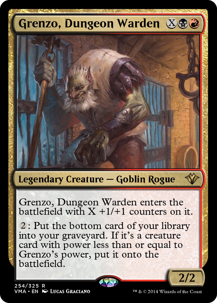 Grenzo, Dungeon Warden (VMA-254) - Vintage Masters