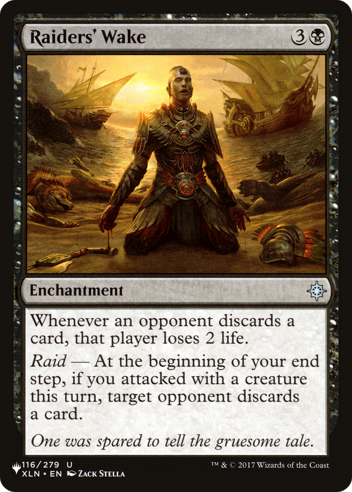 Raiders' Wake (LIST-116/279) - The List