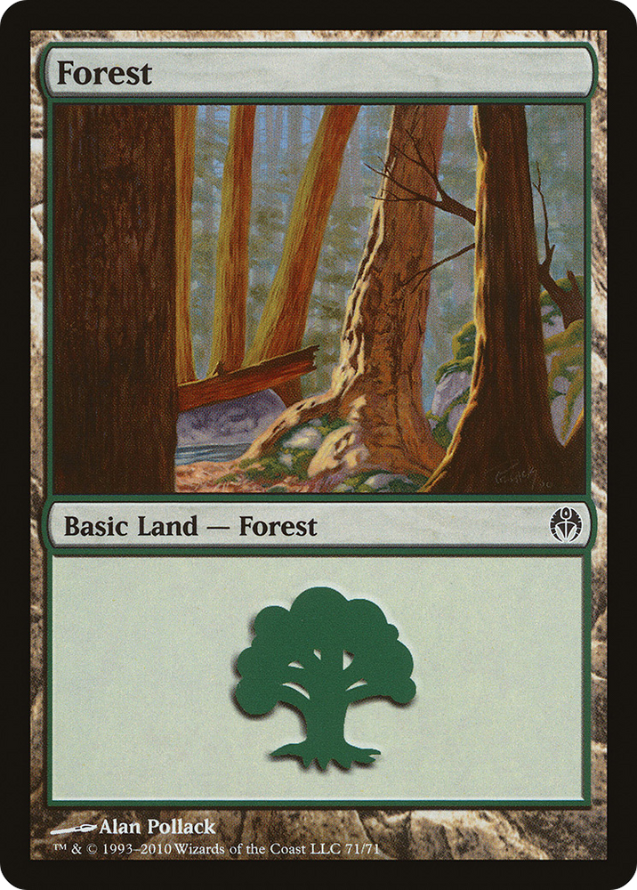 Forest (71) (DDE-071) - Duel Decks: Phyrexia vs. the Coalition