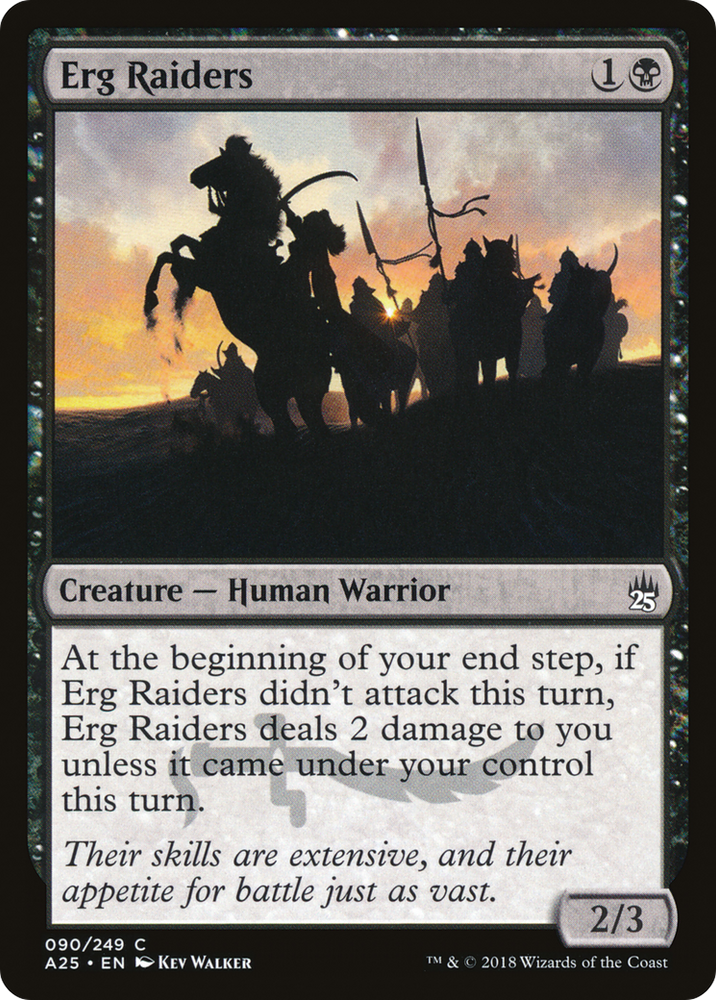 Erg Raiders (A25-090) - Masters 25 Foil