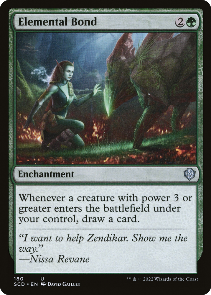 Elemental Bond (SCD-180) - Starter Commander Decks