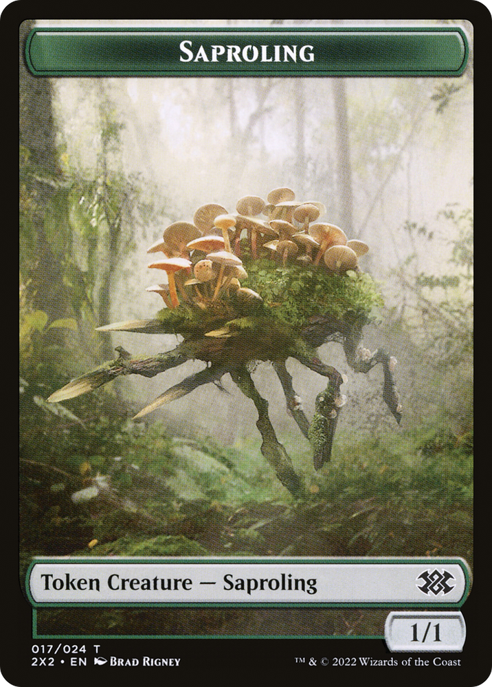 Saproling (T2X2-017) - Double Masters 2022 Tokens