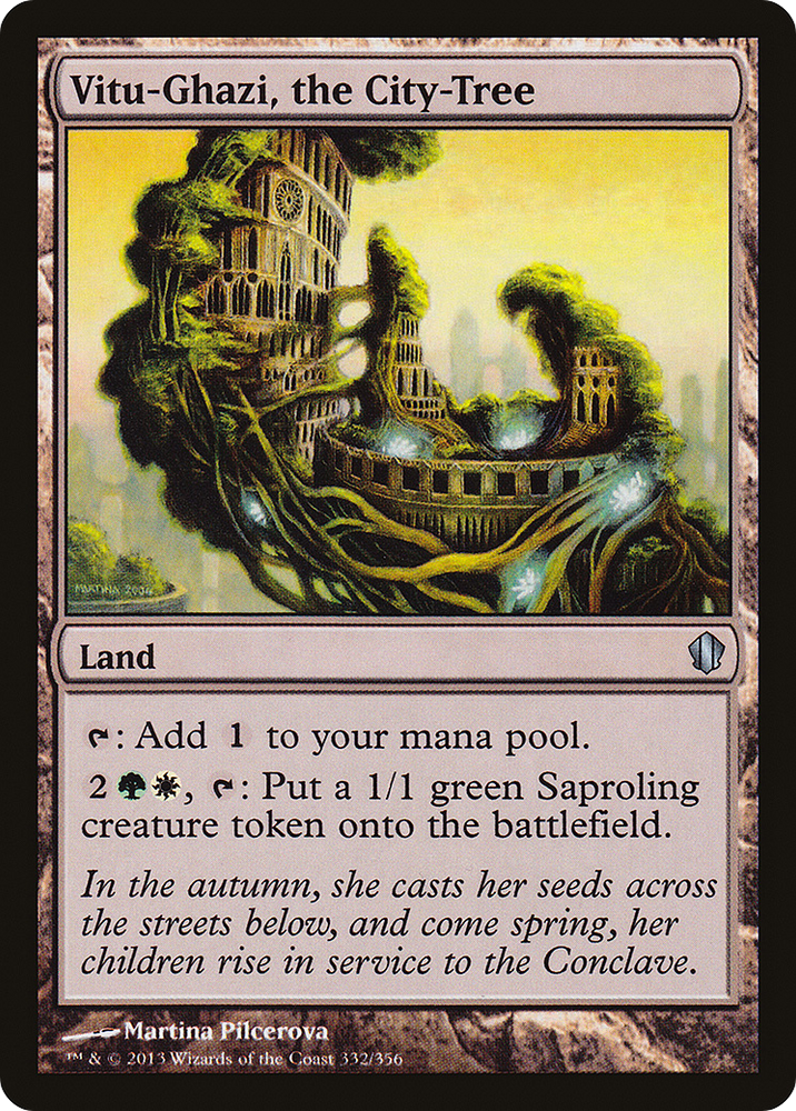 Vitu-Ghazi, the City-Tree (C13-332) - Commander 2013