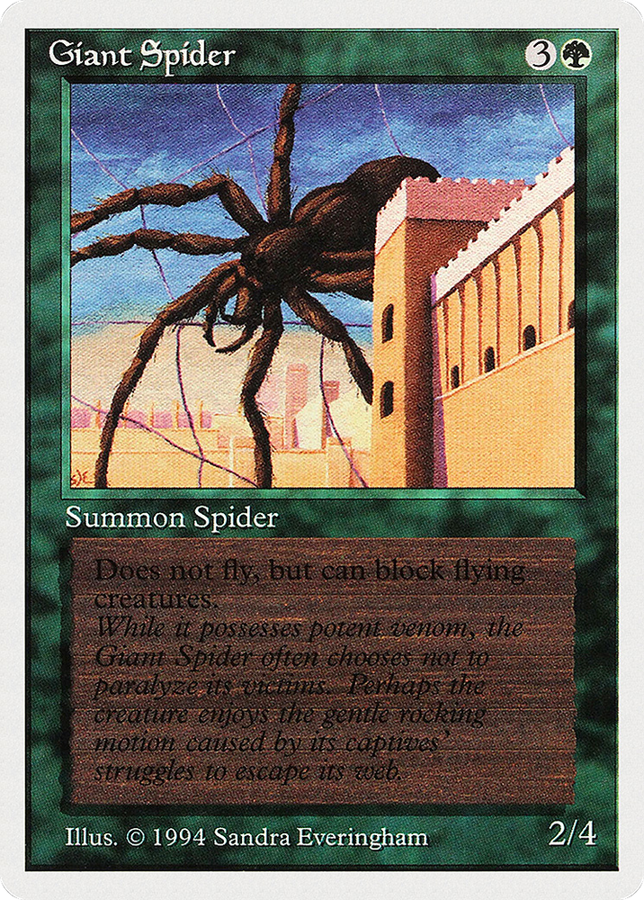 Giant Spider (SUM-200) - Summer Magic / Edgar