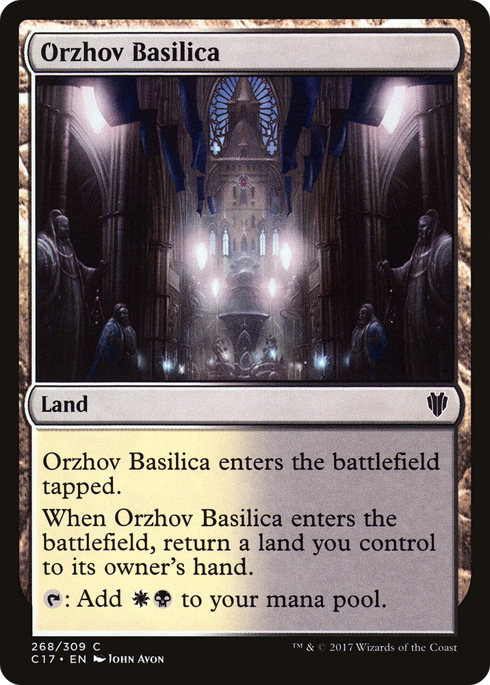 Orzhov Basilica (C17-268) - Commander 2017