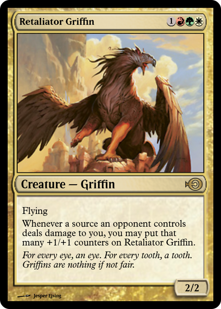 Retaliator Griffin (PRM-43546) - Magic Online Promos Foil