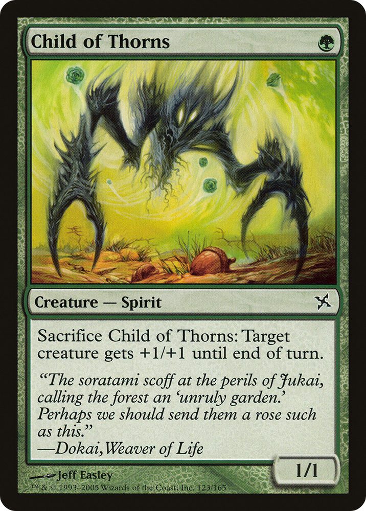Child of Thorns (BOK-123) - Betrayers of Kamigawa