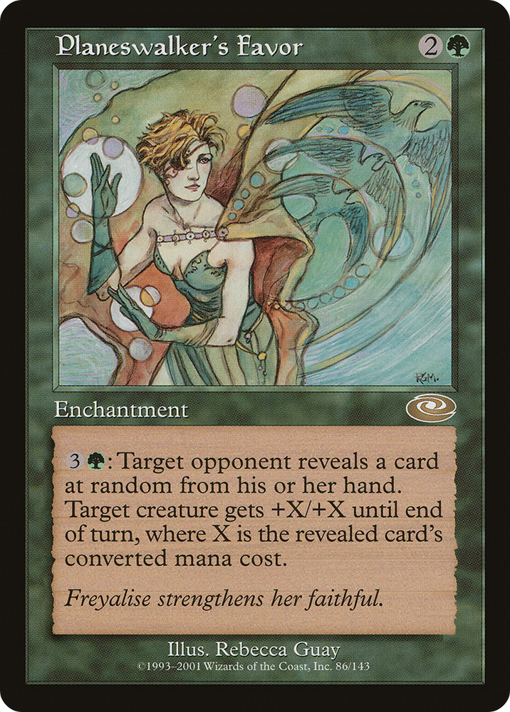 Planeswalker's Favor (PLS-086) - Planeshift Foil