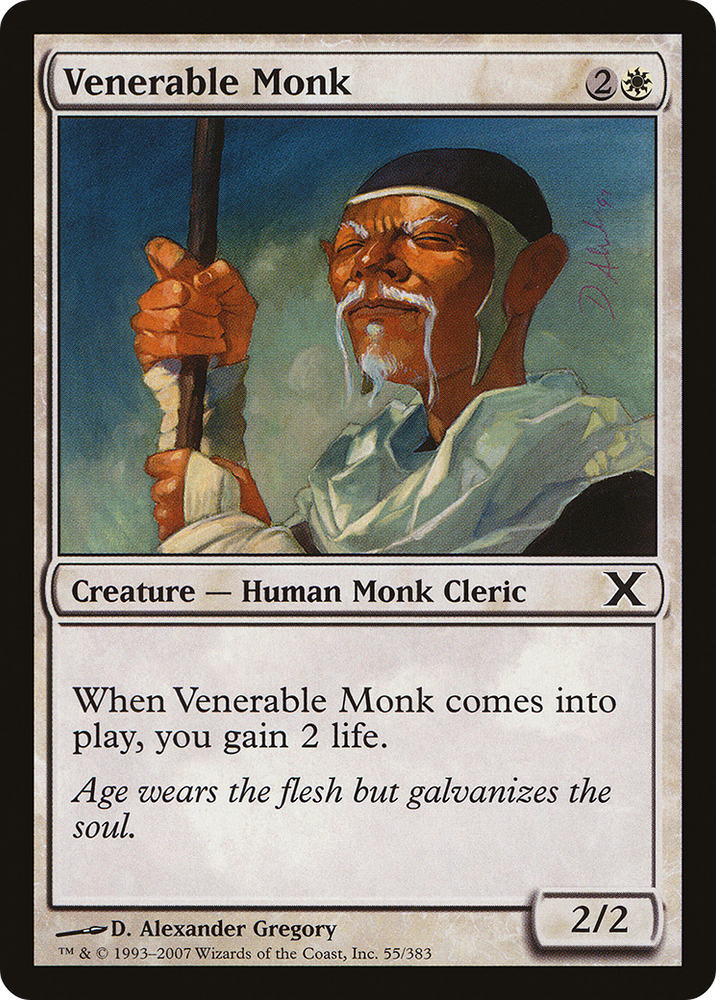 Venerable Monk (10E-055) - Tenth Edition