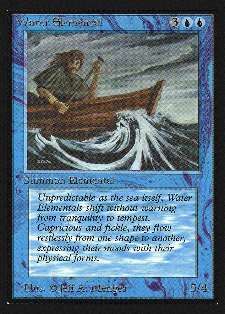 Water Elemental (IE) (IED-092) - Intl. Collectors' Edition