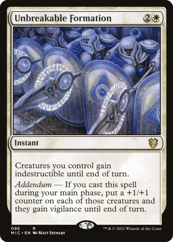 Unbreakable Formation (MIC-095) - Midnight Hunt Commander