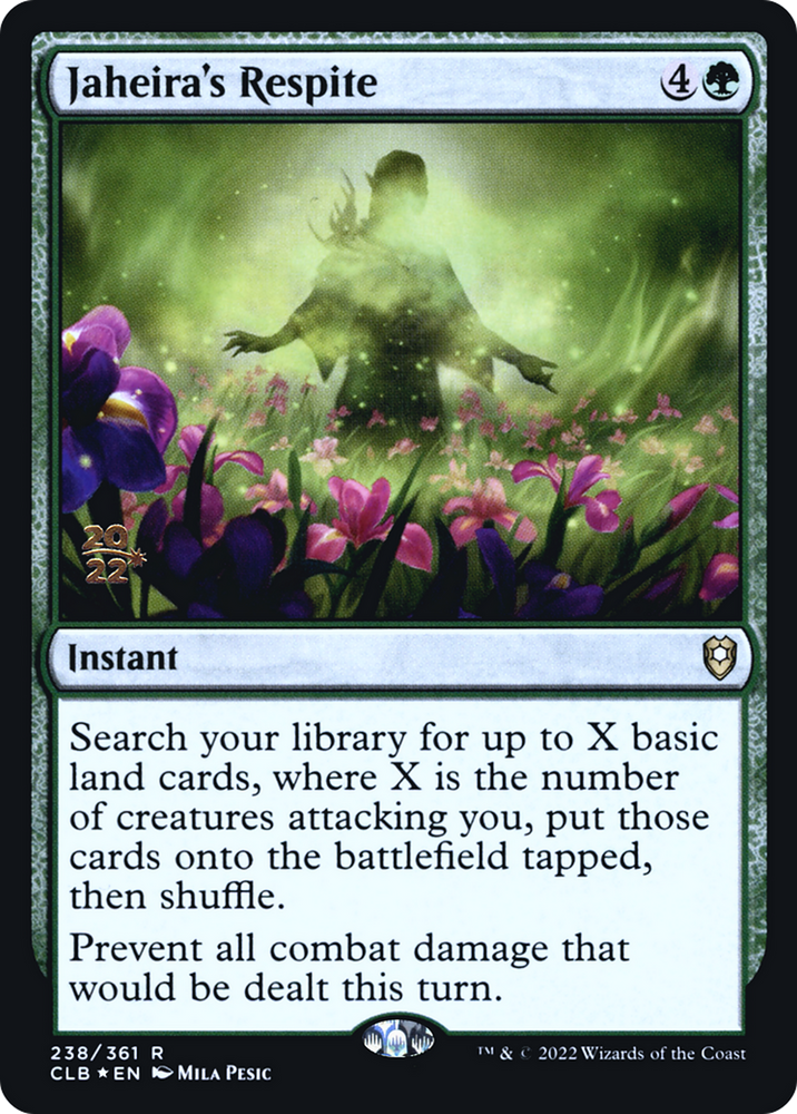 Jaheira's Respite (PRE-238S) - Battle for Baldur's Gate Promos Foil