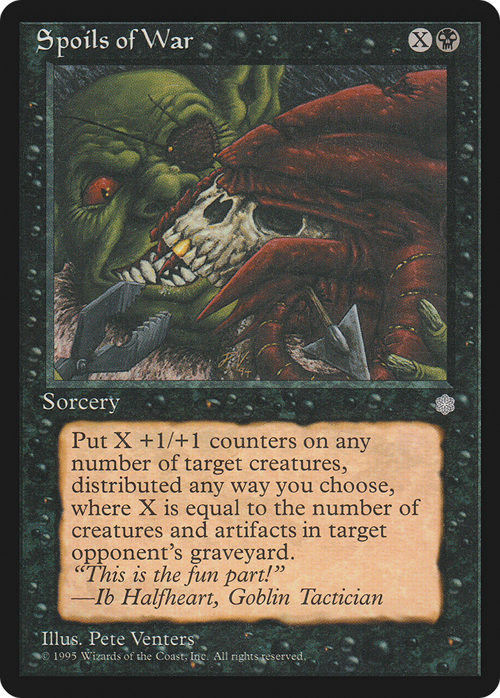 Spoils of War (ICE-) - Ice Age