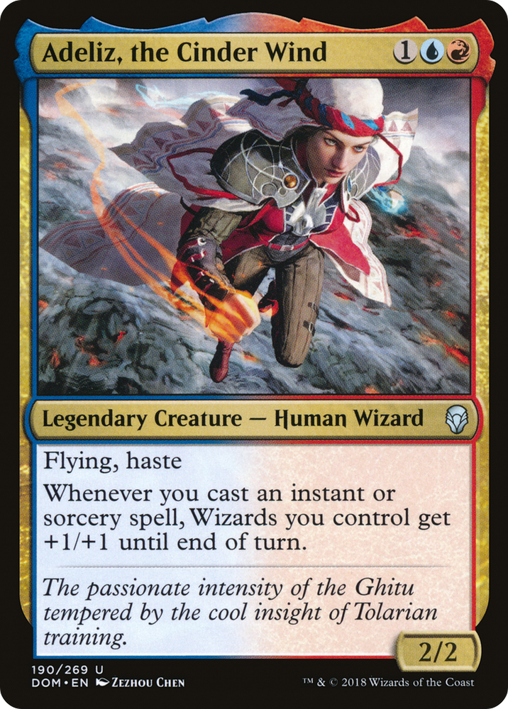 Adeliz, the Cinder Wind (DOM-190) - Dominaria Foil