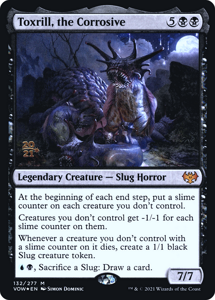 Toxrill, the Corrosive (PRE-132S) - Innistrad: Crimson Vow Promos Foil