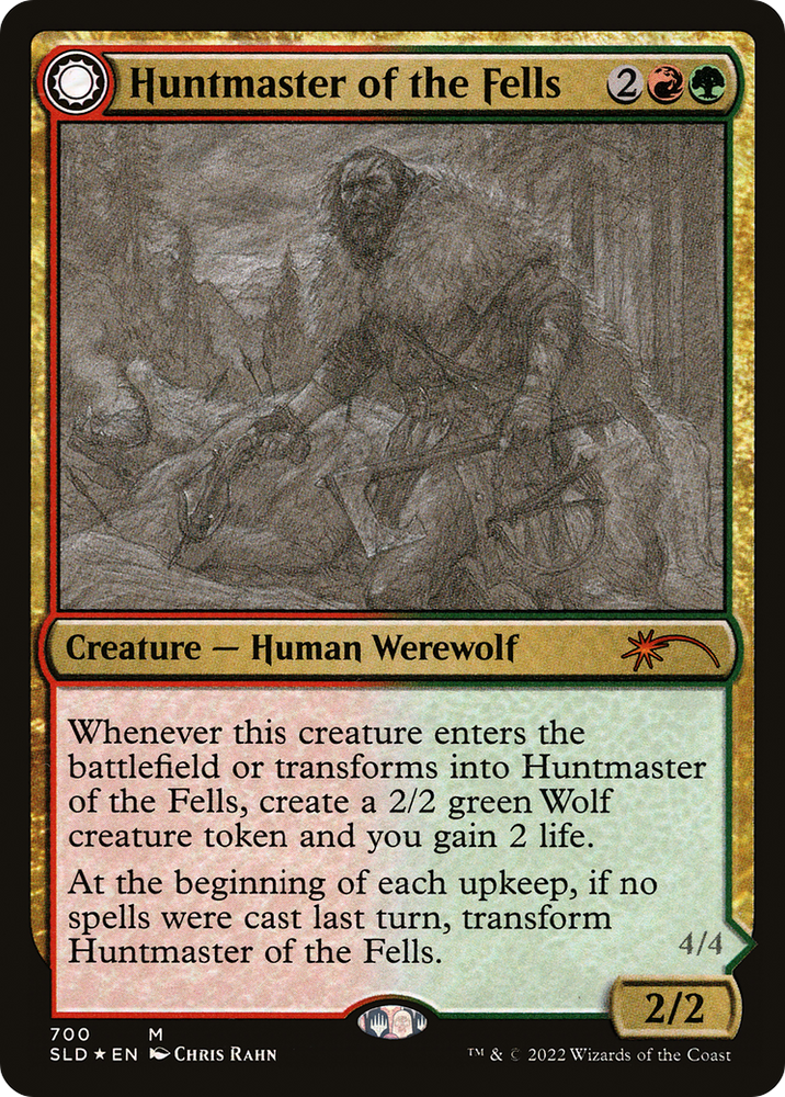 Huntmaster of the Fells (Sketch Showcase) (SLD-700) - Secret Lair Drop