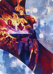 Urza's Command // Urza's Command (ABRO-031) - The Brothers' War Art Series (Borderless) Foil
