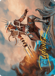 Annie Flash, the Veteran // Annie Flash, the Veteran (AOTJ-017) - Outlaws of Thunder Junction Art Series (Borderless)