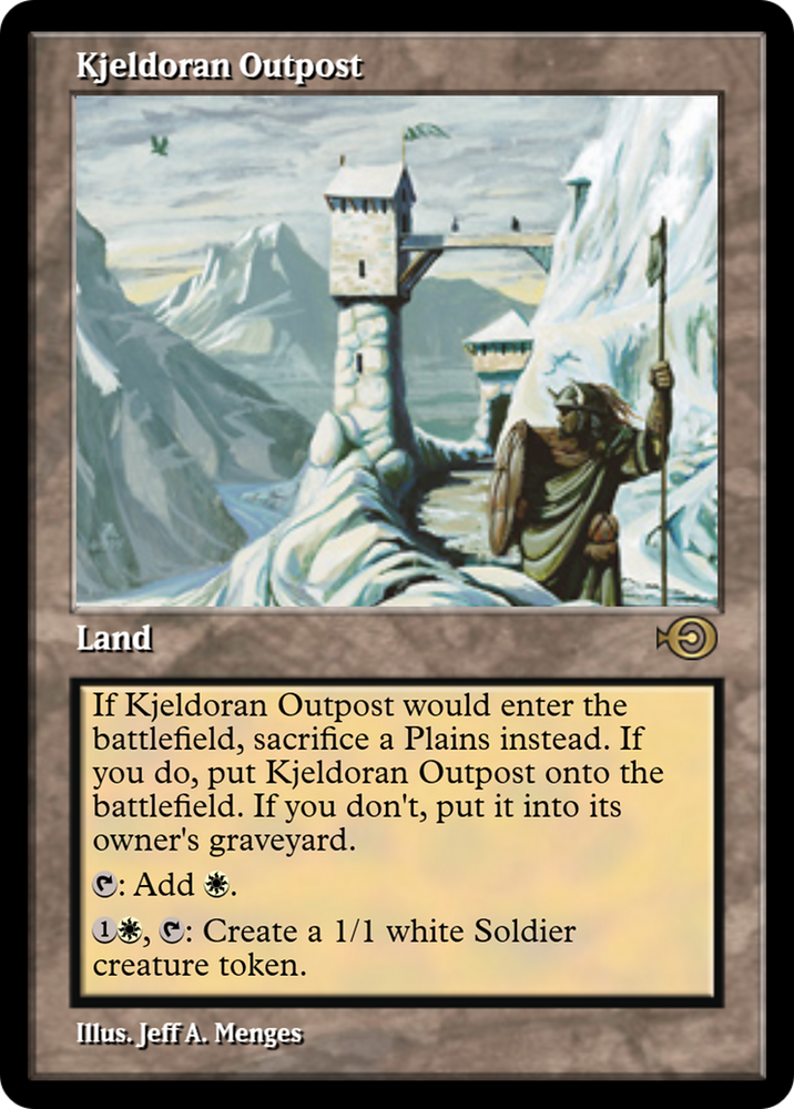 Kjeldoran Outpost (PRM-23952) - Magic Online Promos Foil
