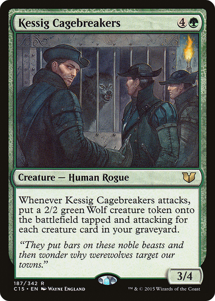 Kessig Cagebreakers (C15-187) - Commander 2015