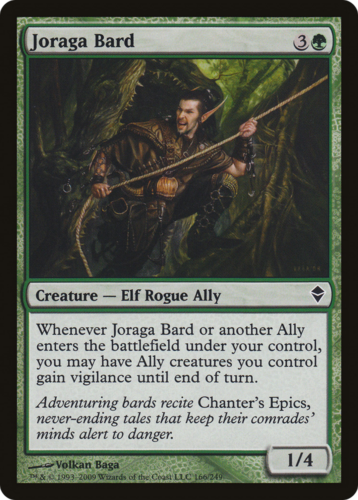 Joraga Bard (ZEN-166) - Zendikar Foil