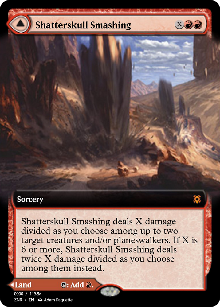 Shatterskull Smashing // Shatterskull, the Hammer Pass (PRM-83866) - Magic Online Promos