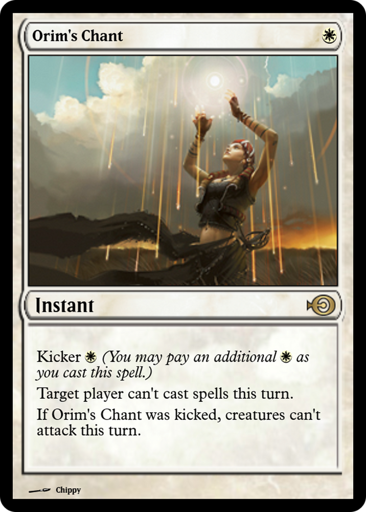 Orim's Chant (PRM-35072) - Magic Online Promos Foil